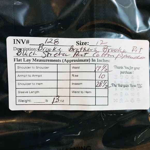 Brooks Brothers Brooke Fit Pant - Picture 8 of 8